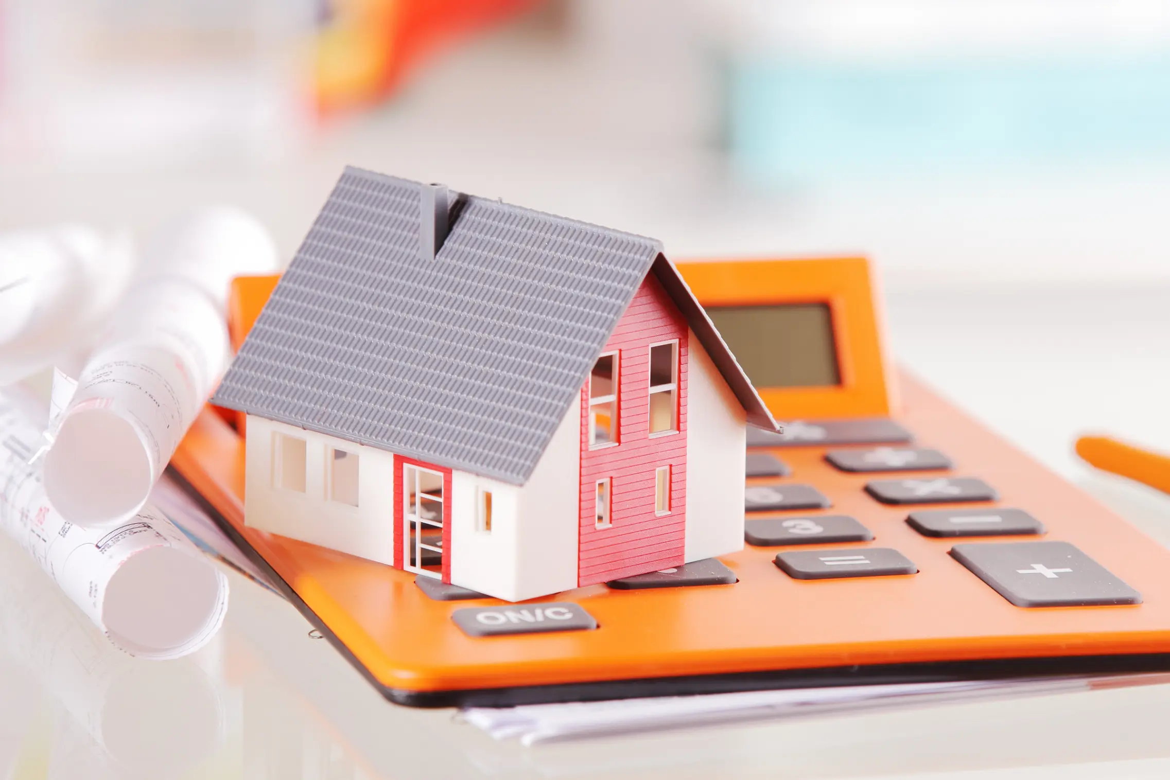 House and calculator